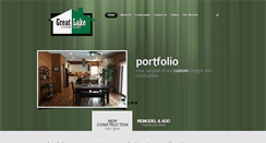 Desktop Screenshot of greatlakecustomhomes.com